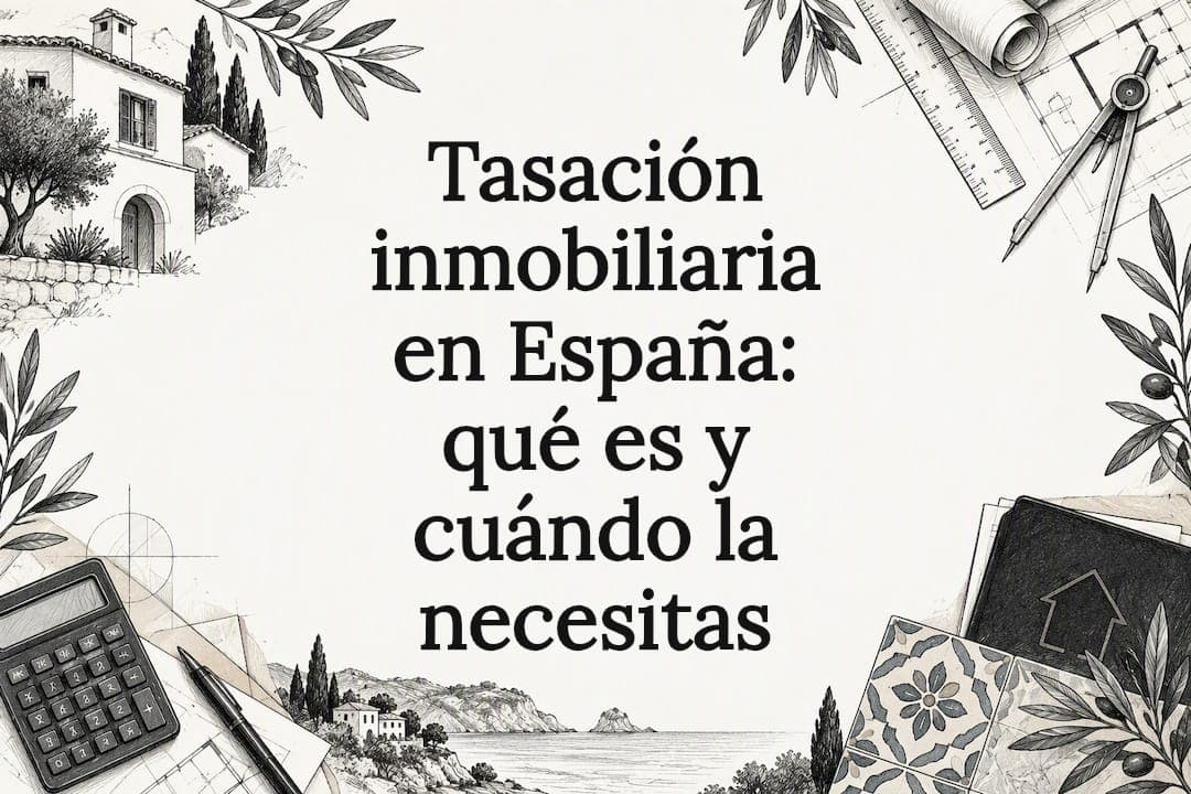 Tasación inmobiliaria en España: qué es y cuándo la necesitas
