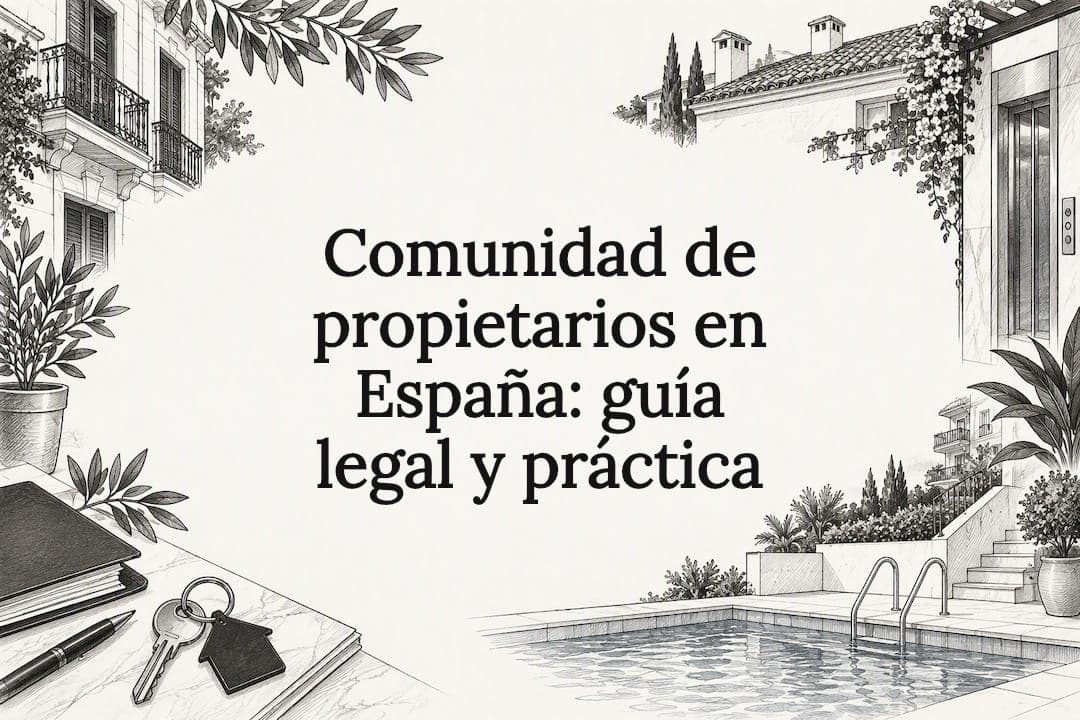 Comunidad de propietarios en España: guía legal y práctica